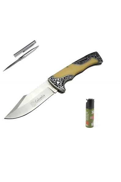 Alsepeteavm Columbia Kişiye Özel Sedef Çakı A3157-C- 23 CM
