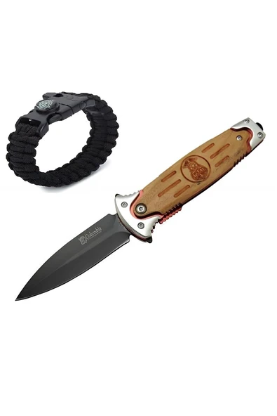 Alsepeteavm Columbia İsme Özel Police Çakı FS-1103-1 20 CM