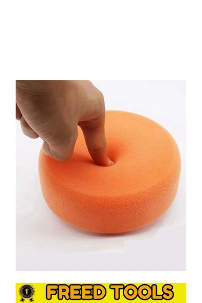 Oto Araç Araba Pasta Cila Polisaj Parlatma Süngeri Zımpara Tabanlı 150 Mm - 5