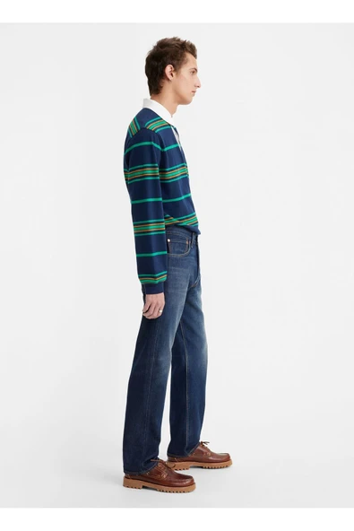 Levis Normal Bel Regular Fit Koyu Lacivert Erkek Denim Pantolon 00501-3411 501 LEVIS ORIGINAL LOW - 2