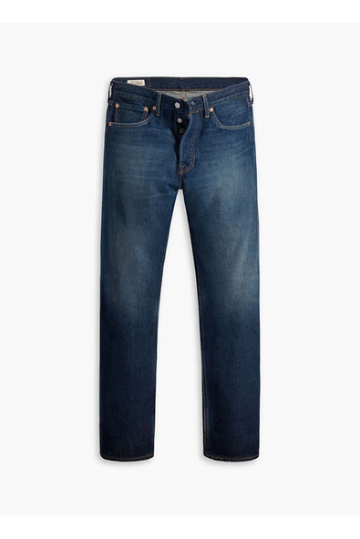 Levis Normal Bel Regular Fit Koyu Lacivert Erkek Denim Pantolon 00501-3411 501 LEVIS ORIGINAL LOW - 4