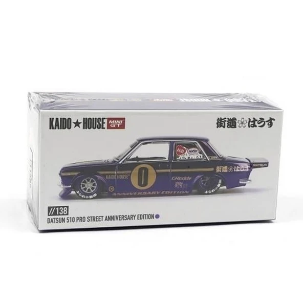 Mini GT 1/64 Kaido House Datsun 510 Pro Street Anniversary Edition KHMG138 - 3