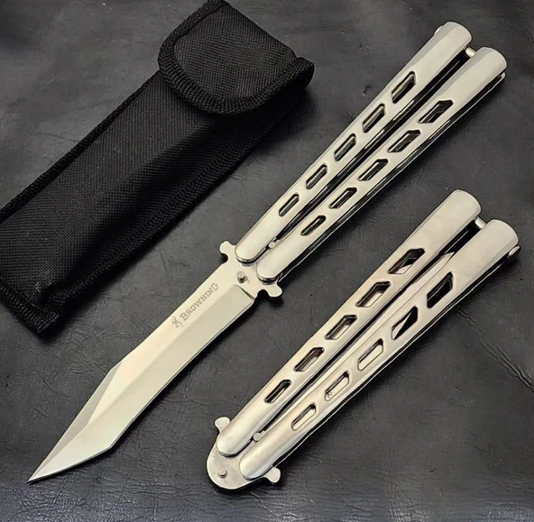 Alsepeteavm Benchmade Desenli Perçinli Kelebek