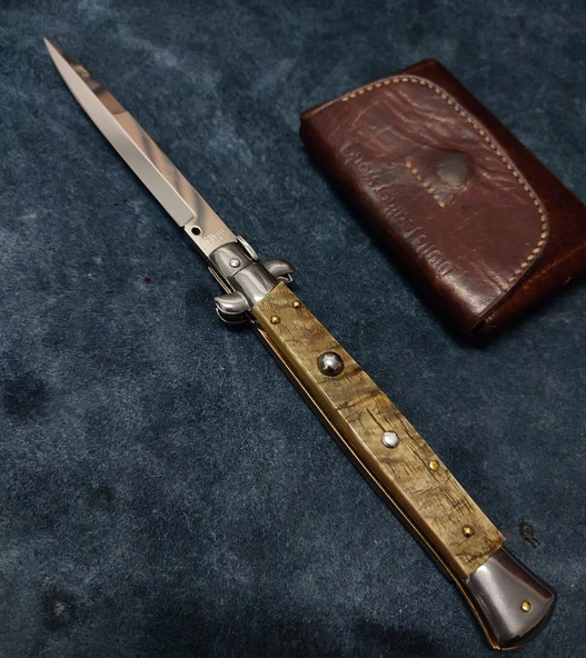 Alsepeteavm Microtech Ultratech Siyah Tanto Alüminyum Kasa D2 Çelik Kamp Çakısı
