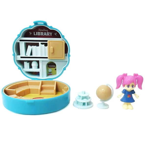Taşınabilir Dollhouse Mini Figür Sürpriz Paket - 1 Adet Fiyatıdır - Resim 4