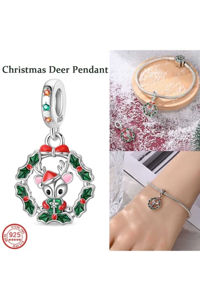MAM Yılbaşı Serisi Noel Ren Geyiği Charm