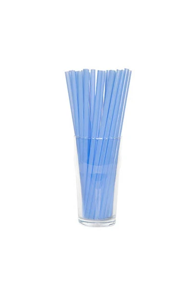 Alsepeteavm  Dolphin Frozen Pipet Mavi 22cm X 8mm 100lü