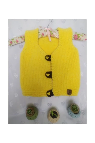 MAMSHOP BEBEK YELEĞİ SARI RENK