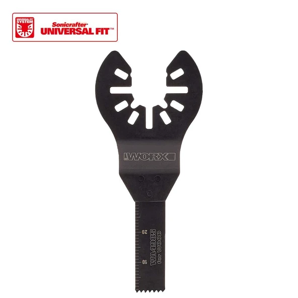 WORX WA4985 Çok Amaçlı Raspalama Makinası İçin 10x30mm Ahşap, Fiberglas, PVC Universal Hassas Kesme Bıçağı - 6