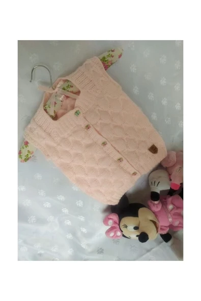 MAMSHOP KIZ BEBEK YELEK YAVRUAĞZI RENK