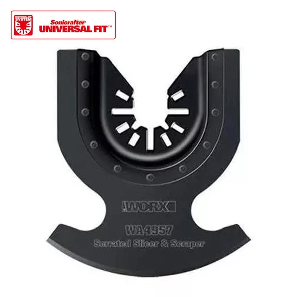 WORX WA4957 Çok Amaçlı Raspalama Makinası İçin 65mm Universal Kazıma ve Halı Kesme Bıçağı - 4