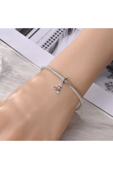 MAM Yılbaşı Serisi Noel Paten Ayakkabı Charm - 4