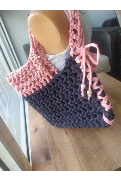 MAM Asimetrik Yazlık File Çanta Omuz - Kol Handmade - 2