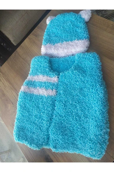 MAM Ana Kuzusu Bebek Yelek Bere Takım