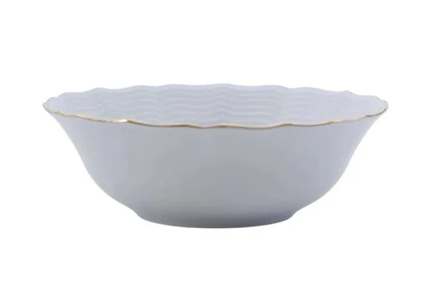 Porland Wavy Altın Yaldız 60 Parça Yemek Takımı - 5