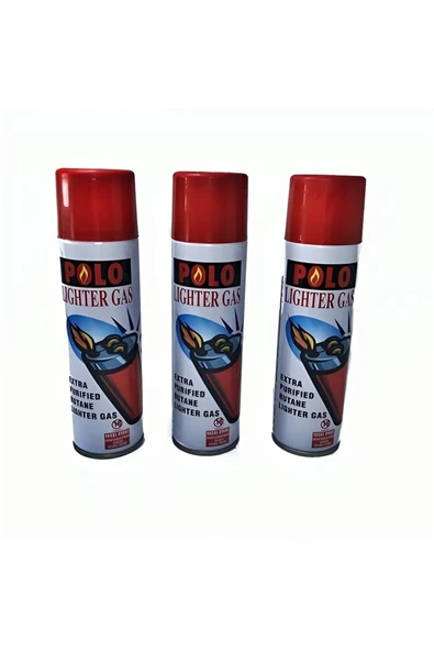 Alsepeteavm Kişiye Özel POLO ÇAKMAK GAZI 3 lü 270 ML