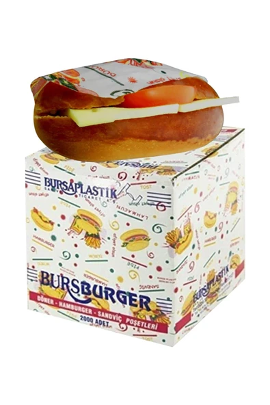 Alsepeteavm  Hamburger Poşeti 2000 Adet