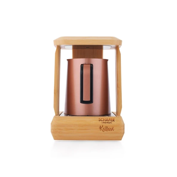 Schafer Kallavi Bambum Türk Kahve Makinesi-Rosegold