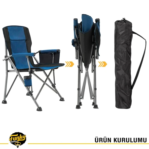 FUNKY CHAIRS River Side Katlanabilir Kamp Sandalyesi - 10