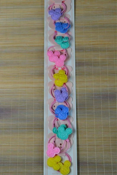 Çizgi Film Karakterli Lastikli Çocuk Tokası - Resim 2