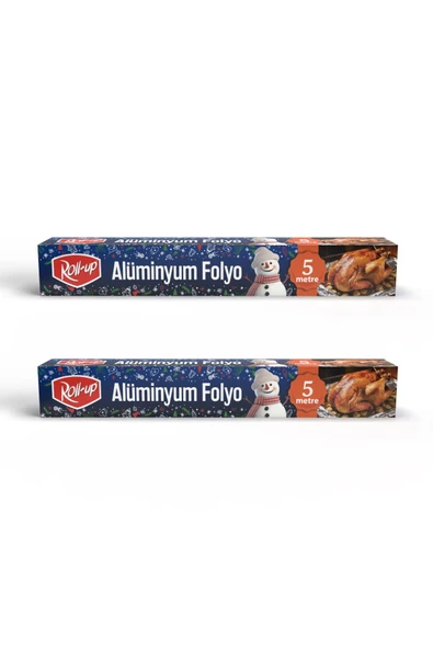 Alsepeteavm  Roll-up Kış Temalı Alüminyum Folyo 30cm X 5m 10mic 2 Adet