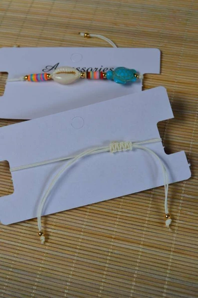 İpli Çocuk Bileklik 10 Adet - Resim 2