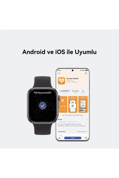 Huawei WATCH Fit 4 (HUAWEI Türkiye Garantili) - Beyaz - 7