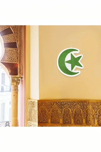 Alsepeteavm Ay Yıldız Ramazan Strafor Süs