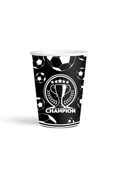Alsepeteavm Champion Black White Paper Cups