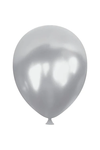 Alsepeteavm Gümüş Metalik Balon 5"