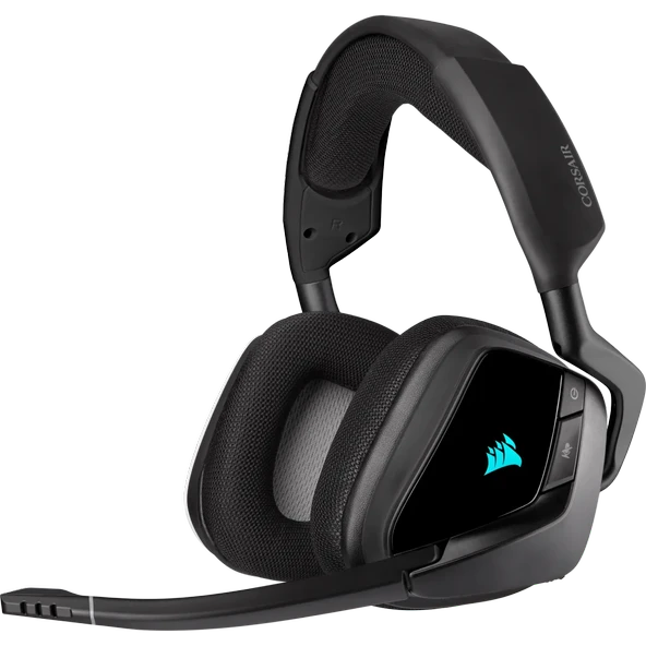 Corsair Void Elite RGB Carbon 7.1 Surround Kablosuz Gaming Kulaklık