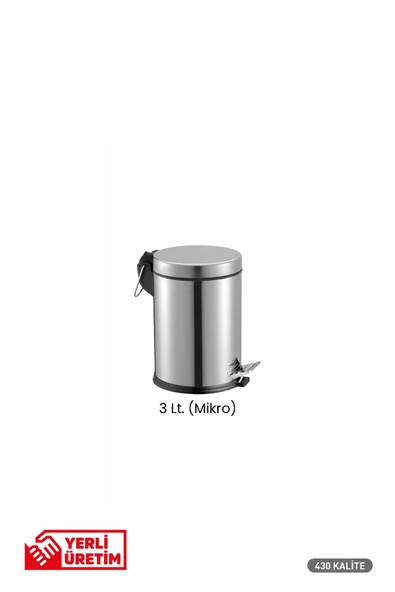 Pedallı Çöp Kovası - Resim 2