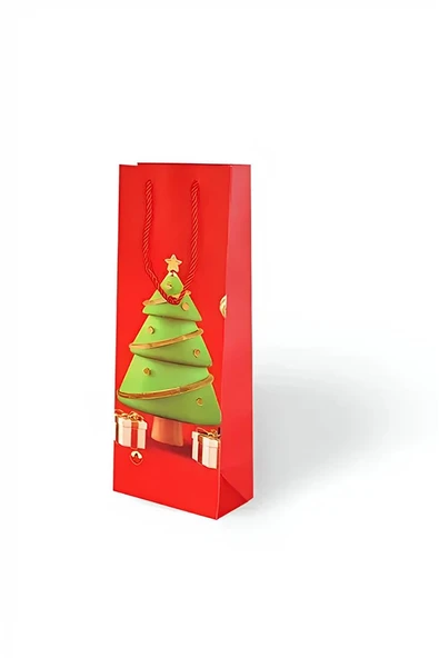 Alsepeteavm Christmas Gift Bag - Red