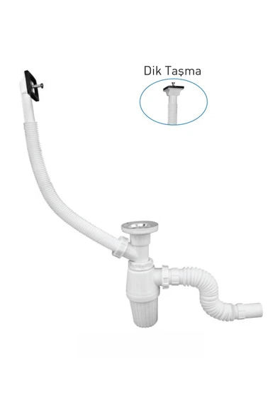 Taslı Evye Sifon Taşmalı Körüklü ürün görseli