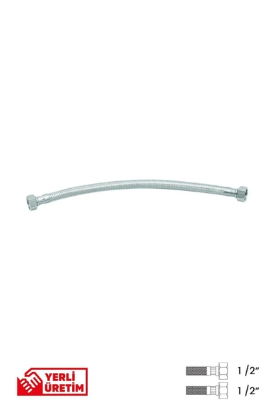 Bağlantı Hortumu 1/2'1/2 60 cm