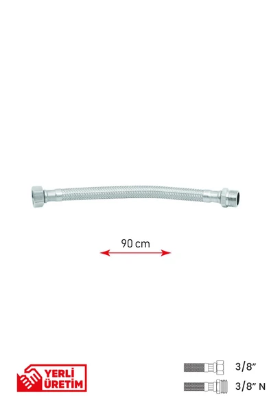 Bağlantı ve Batarya Hortumu - 3/8 N İnç 90cm - 2