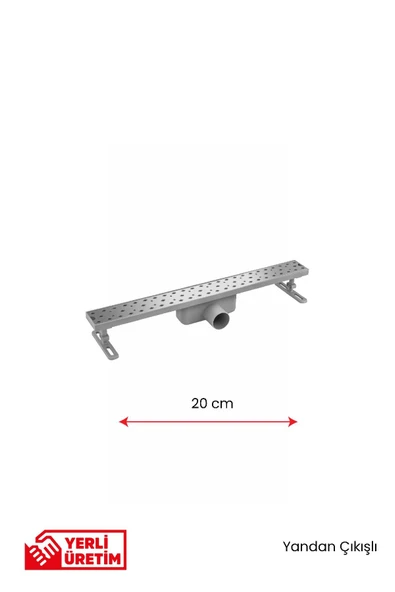 Lineer Süzgeç - Yan Çıkışlı (20 cm) - Resim 2