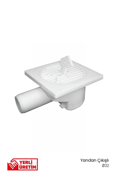 Gama Yer Süzgeci Yandan Çıkışlı Q32 10x10 - Resim 2