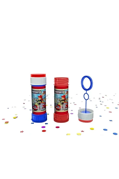 Alsepeteavm Firefighter Double Bubble Köpük Balon 2li