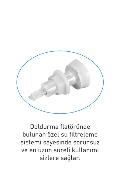 Plastik Flatör Yandan Doldurma P-97 - 2