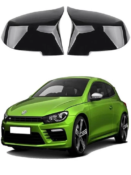 Volkswagen Scirocco Araca Özel Batman Yarasa Ayna Kapağı Pianoblack