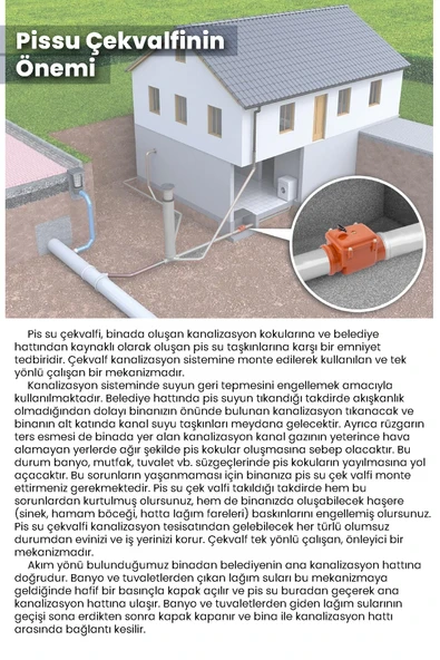 Q200 Pis Su Çekvalfi Kilitli - Resim 3