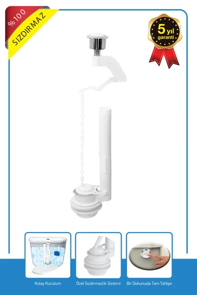 İç Takım Tek Basmalı Pratik (Alttan Giriş - Plastik) P99-16