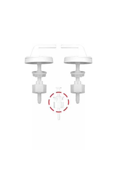 Klozet Kapağı Montaj Vidası – Quick Fix Plastik