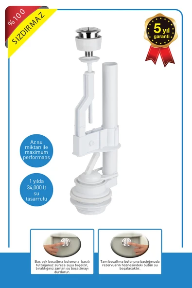 Çift Basmalı Pirinç S99/12 Rezervuar İç Takım