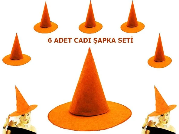 Alsepeteavm Floresan Mor Renk Simli Uzun Fötr Melon Şapka 12 cm