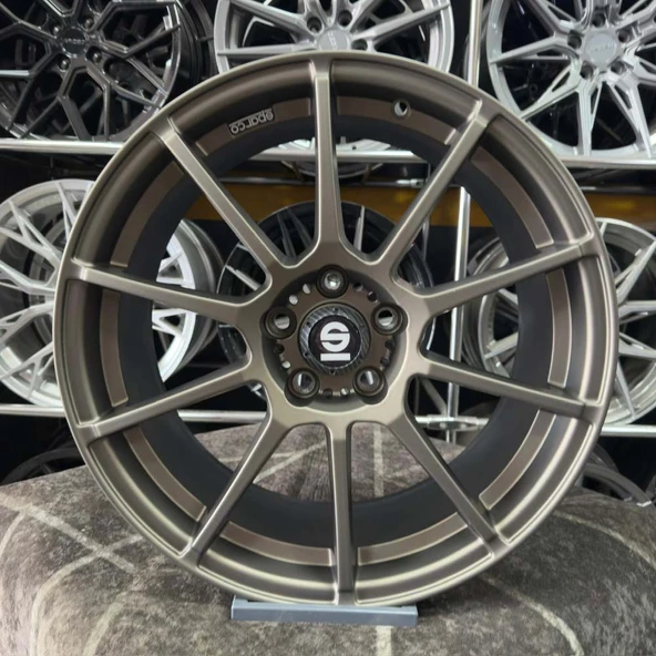 18 inç 5x112 Sparco Asetto Gara Bronz Jant Modeli (4 Adet)