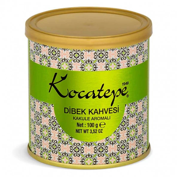 Kocatepe 100 gr Dibek Kahvesi Kakule Aromalı