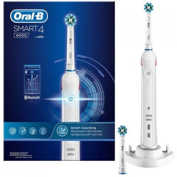 Oral-B Smart4 4000 Black Edition Şarjlı Diş Fırçası