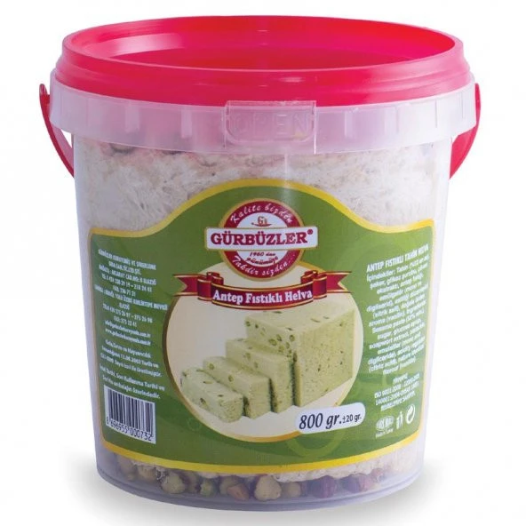 Antep Fıstıklı Helva 800 Gram